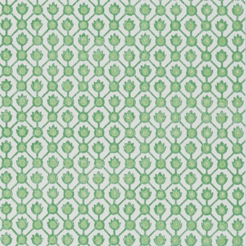 Tapeta geometryczna Designers Guild PDG1150/06 Jaal Porcelaine De Chine