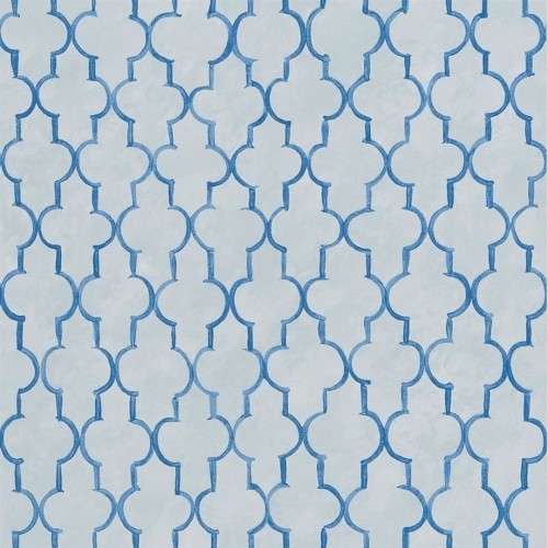 Tapeta jak koniczyna marokańska Designers Guild PDG1151/04 Pergola Trellis Porcelaine De Chine