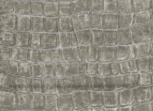 Tapeta skóra krokodyla metalizowana Elitis VP951 91 Big Croco Metal Vibrations