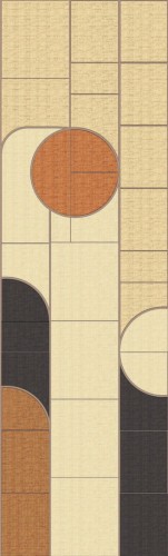 Mural naturalny geometryczny Elitis RM1021 80 Sol Merida