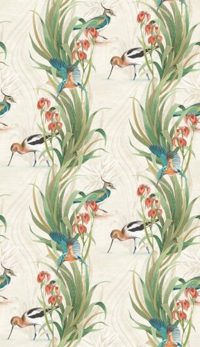 Tapeta botaniczna Osborne & Little W7815-02 Halcyon Rhapsody