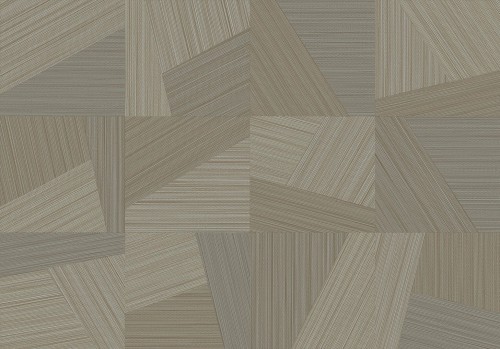 Tapeta geometryczna Jwall 50522 Patchwork Tahiti Straw - szer. 100 cm