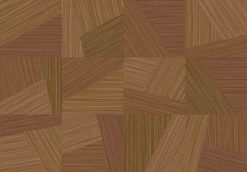 Tapeta geometryczna Jwall 50523 Patchwork Tahiti Straw - szer. 100 cm