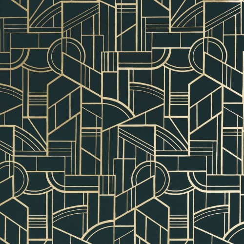 Tapeta tekstylna Art Deco Casamance 71020444 Reims Mellow