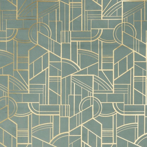 Tapeta tekstylna Art Deco Casamance 71020666 Reims Mellow