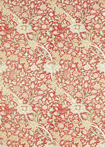 Tkanina z florystycznym wzorem Morris & Co. 227025 Trent Emery Walker's England