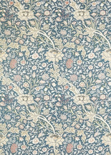 Tkanina z florystycznym wzorem Morris & Co. 227026 Trent Emery Walker's England