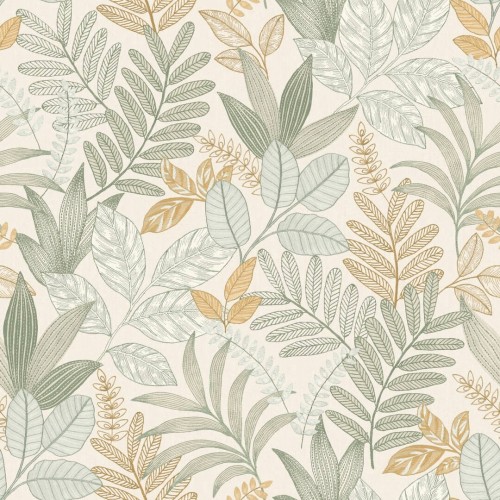 Tapeta liście Decoprint AL26294 Embroidery Allure