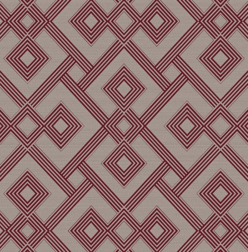 Tapeta tekstylna geometryczna Tiffany KT9850-7612 Premiere Chance