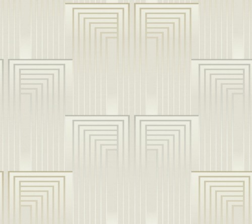 Tapeta geometryczna art-deco York Wallcoverings DT5073 Vanishing After Eight