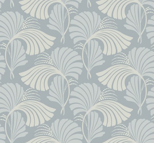 Tapeta liście York Wallcoverings DT5132 Dancing Leaves After Eight