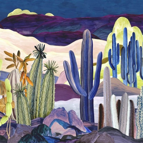 Mural kaktusy Christian Lacroix PCL7046/01 Lanzarote Garden Lacroix Stravaganza