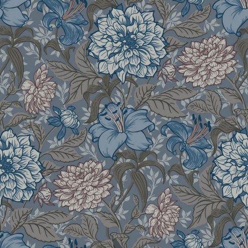 Tapeta florystyczna vintage Esta Home 139480 Vintage Flowers