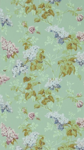 Tapeta kwiaty bzu Sanderson 217049 Sammerville One Sixty