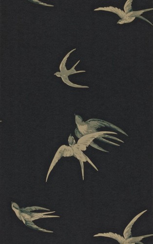 Tapeta jaskółki Sanderson DVIWSW105 Swallows One Sixty