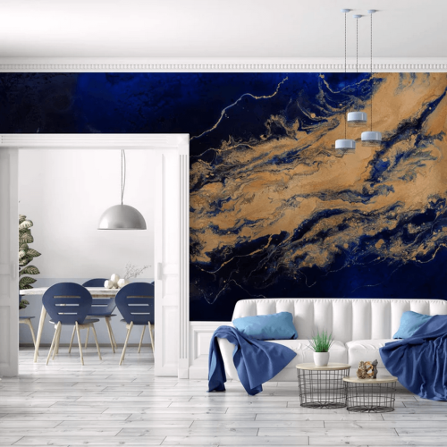 Fototapeta imitująca marmur WallArt Hypnos