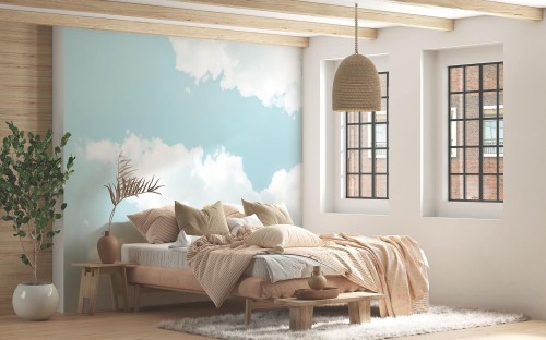 Mural chmury PaperMint Ciel Summer BLue R009 Les Essentiels