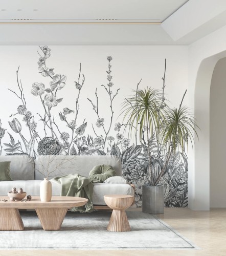 Mural florystyczny PaperMint FLORA Reglisse R021 Les Essentiels