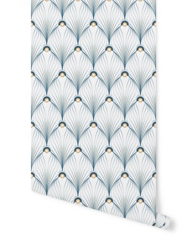 Tapeta art deco Papermint PAON Blanc 860 Classics