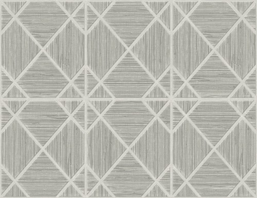 Tapeta geometryczna imitująca grasscloth Wallquest WTK20608 Midway Ave The Keys