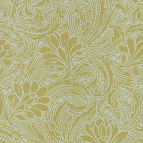 Tapeta roślinna 1838 Wallcoverings 2311-173-02 Eden Mellow Yellow V&A Decorative Papers