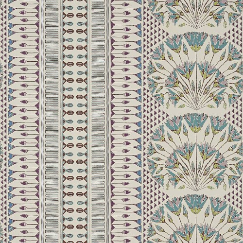 Tapeta stylizowane kwiaty i geometria Anna French AT9626 Cairo Sovoy