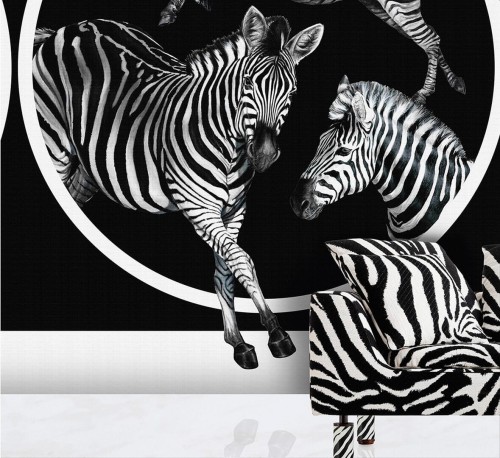 Mural zebry Dolce & Gabbana TCW001 TCAI5 UZ022 N.1