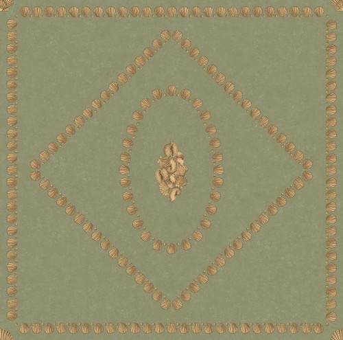 Tapeta geometryczna muszle Cole & Son Conchiglie 123/5026 Fornasetti Senza Tempo II
