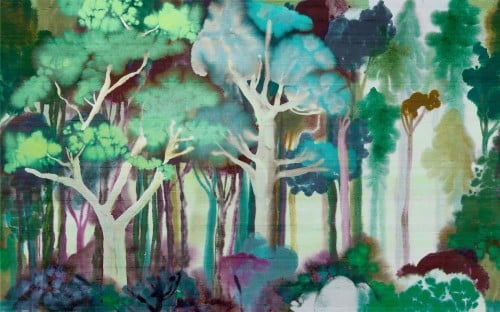 Mural krajobraz akwarelowych drzew Arte Banyan 11531 Alaya