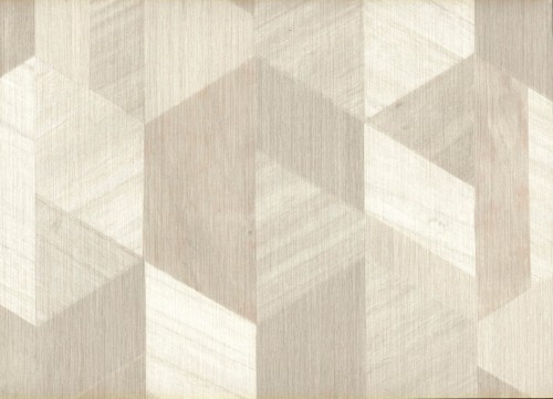 Tapeta obiektowa jak drewniane panele heksagony Arte Cedar 67520 Contract