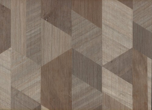 Tapeta obiektowa jak drewniane panele heksagony Arte Cedar 67523 Contract