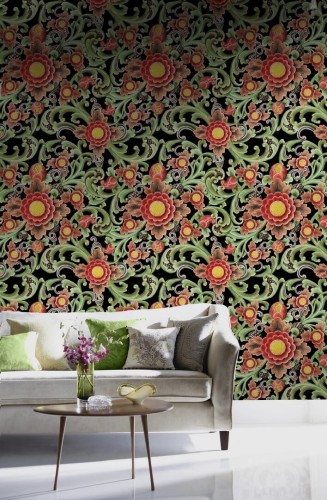 Mural kwiaty Mind the Gap FLORAL PAINTING WP20251 Premium Designer Wallpaper Collection
