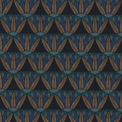Tapeta w kwiaty lotosu egipskiego Casamance 76162038 Castalia Bord Du Nil