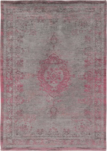 Dywan klasyczny vintage różowo-szary Pink Flash 8261 Louis De Poortere
