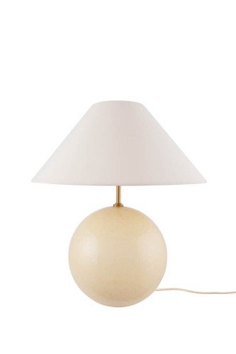 Lampa stołowa klasyczna 624602 Iris 35 Cream Globen