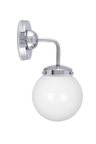 Kinkiet vintage do łazienki 990552 Alley Chrome/White Globen IP44