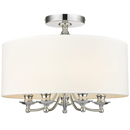 Plafon w stylu Hampton C05428CH-WH ABU DHABI Cosmo Light