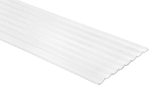 Panel ścienny 3D malowany na biało WP002TP Lumio Mardom Decor - dł. 200 cm