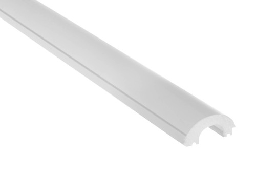 Zakończenie lewe panela ściennego WP001LTP białe Duna Mardom Decor - wys. 200 cm