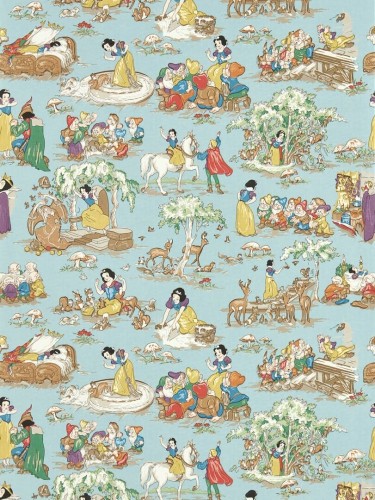 Tapeta Disney Królewna Śnieżka i siedmiu krasnoludków Sanderson 217274 Snow White