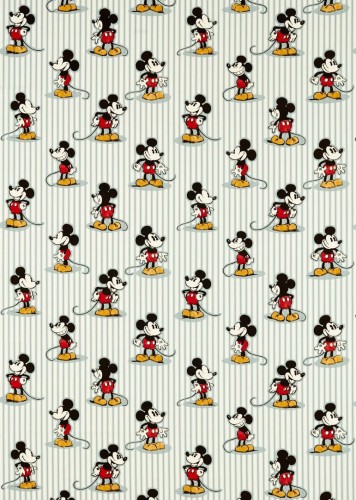Tkanina Disney Myszka Miki i paski Sanderson 227150 Mickey Stripe