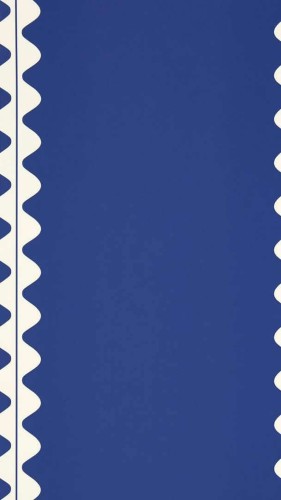 Tapeta niebieska (kolor Lapis) Harlequin 113060 Ric Rac Sophie Robinson