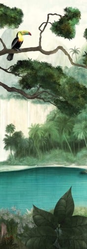 Mural krajobraz dżungli Khroma DG4TOU1022 Toucan Wall Designs IV