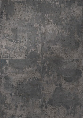 Tapeta metaliczne płyty betonowe Arte Platinum 85508A Metal X Patina