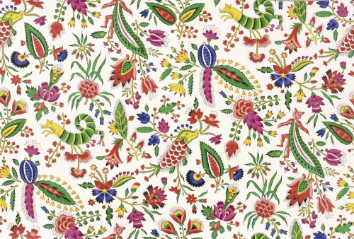 Tapeta botaniczna Pierre Frey FP569001 Les Coquecigrues Les Dessins 4