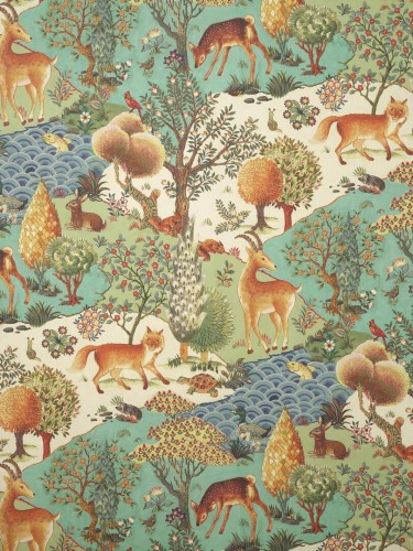 Tapeta zwierzęta leśne Pierre Frey FP951001 Foret D'eden Les Dessins 6