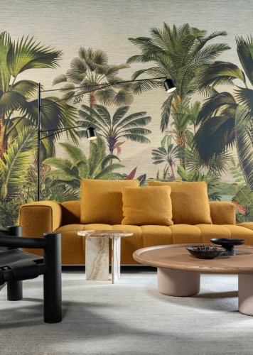 Mural krajobraz dżungli Arte Reverie Tropicale 26770 Les Naturels Essentials