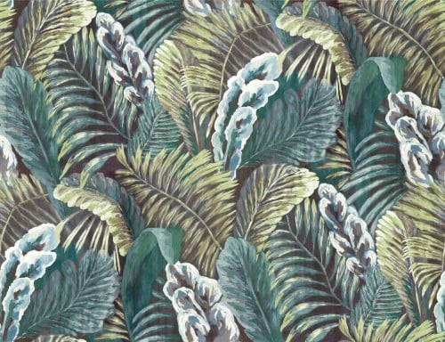Tapeta tekstylna w tropikalne liście Arte Verdure 26761 Les Naturels Essentials