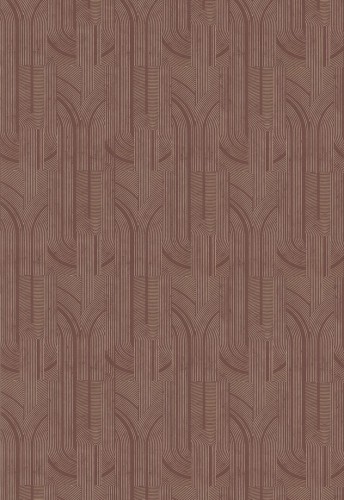 Tapeta metaliczne linie Casamance 76282242 Porte Doree Faubourg des Lumieres - 106 cm szer.