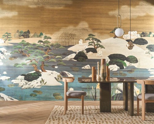 Mural krajobraz japońskiego ogrodu Casamance 71530123 Adachi Exploration